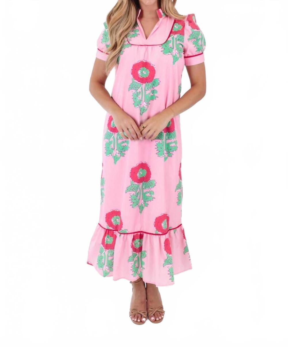 NEW TCEC all about you maxi dress in pink floral
